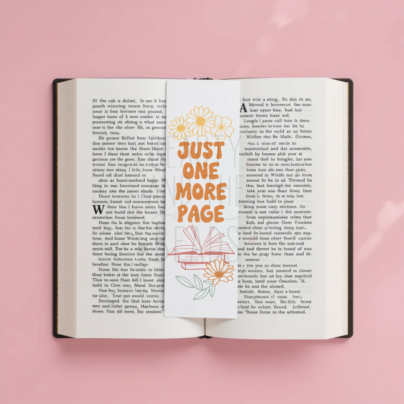 One More Page - Bookmark