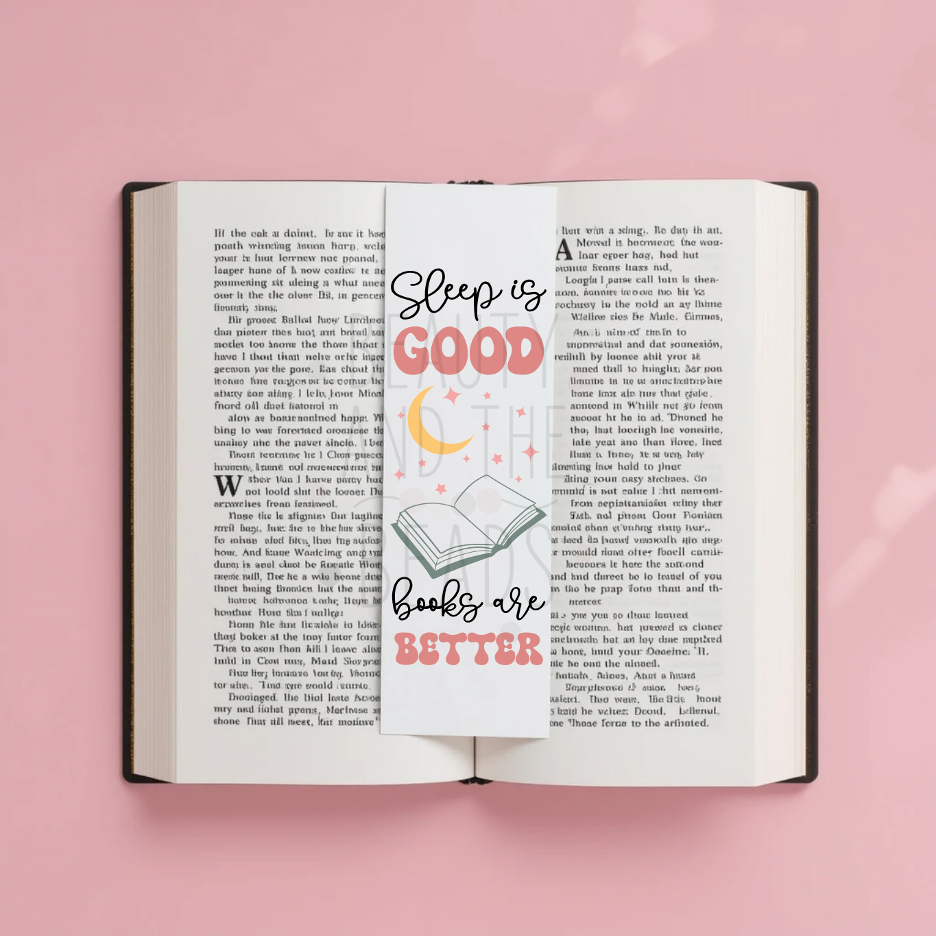 Sleep Is Good - Bookmark