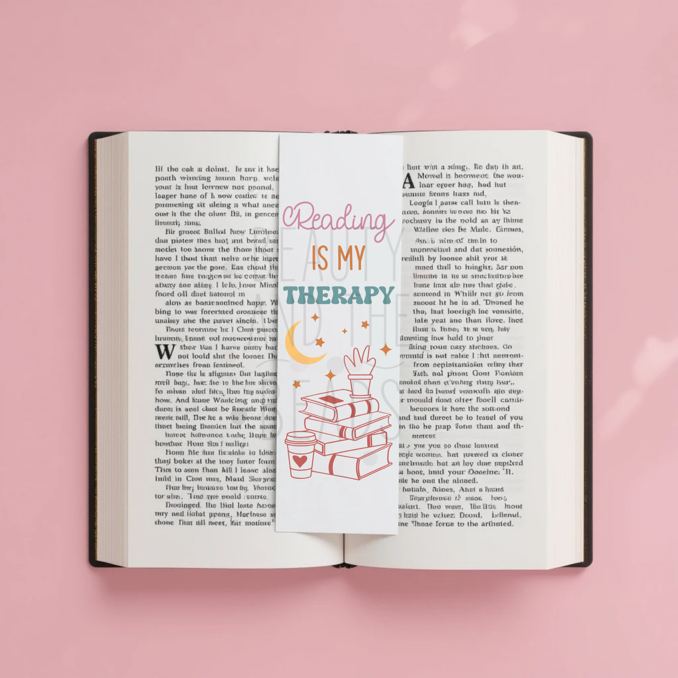 Reading Therapy - Bookmark