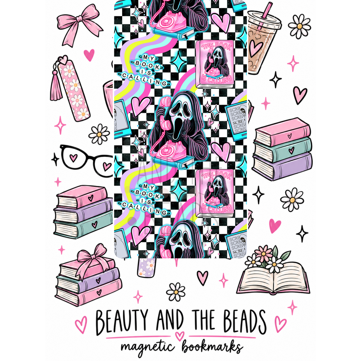 My Book Is Calling - Magnetic Bookmark