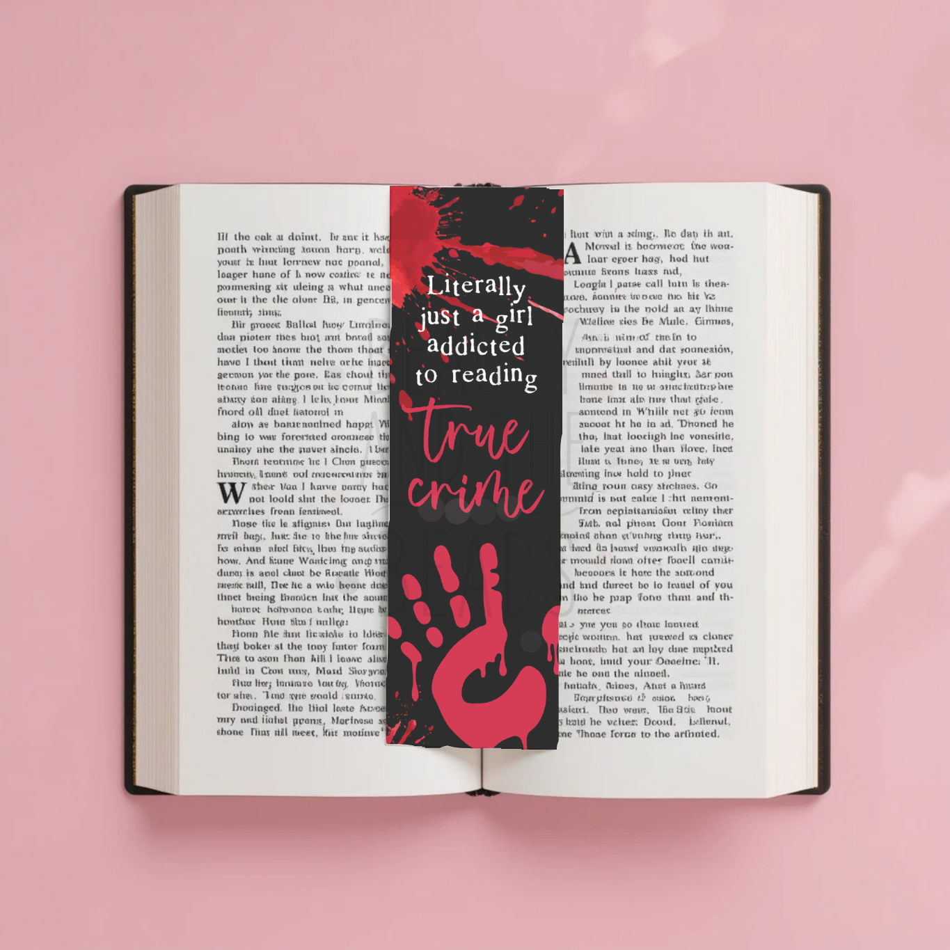 Addicted To True Crime - Bookmark