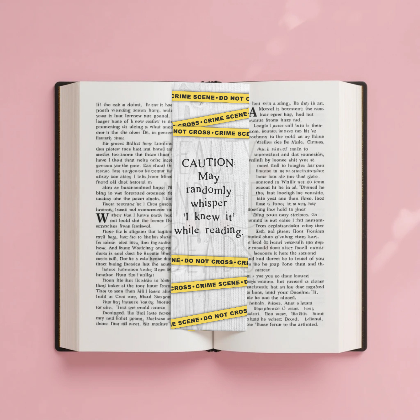 I Knew It - Bookmark