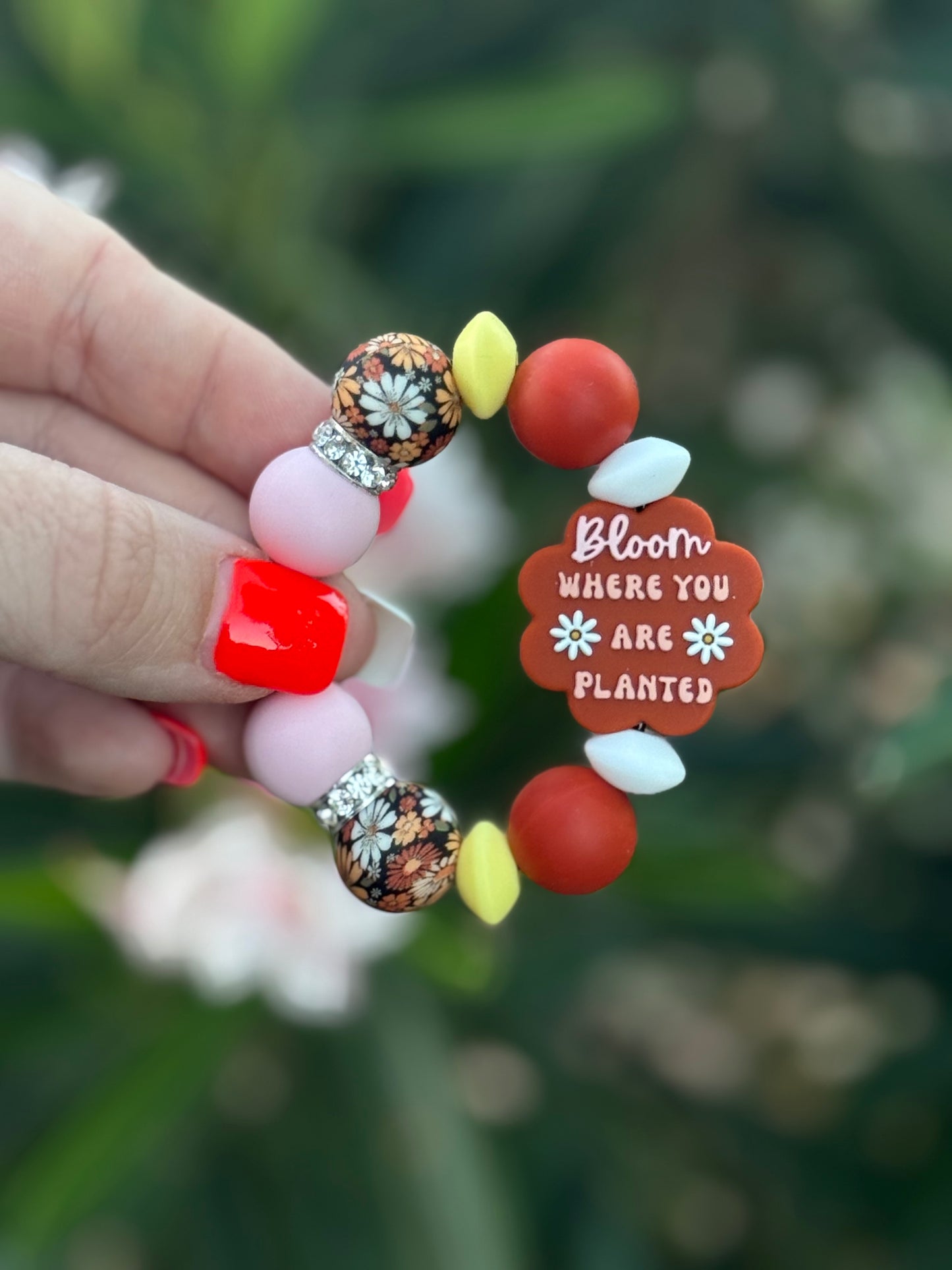 Bloom Where You Are Planted - Cup Charm