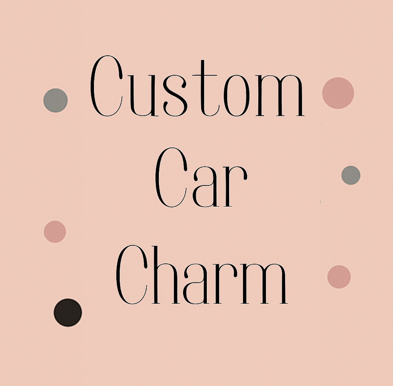 Custom Car Charm