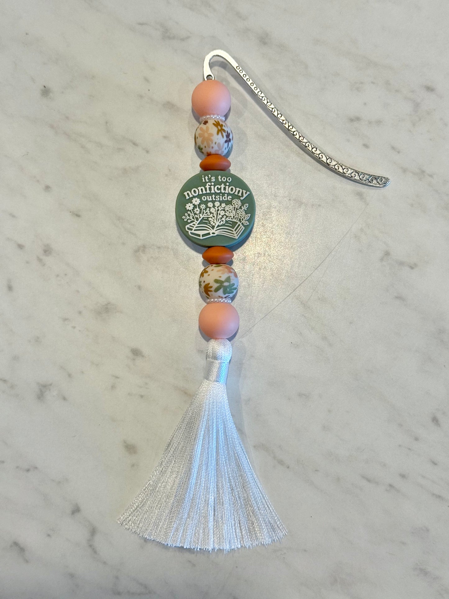 Too Nonfictiony Outside - Bookmark
