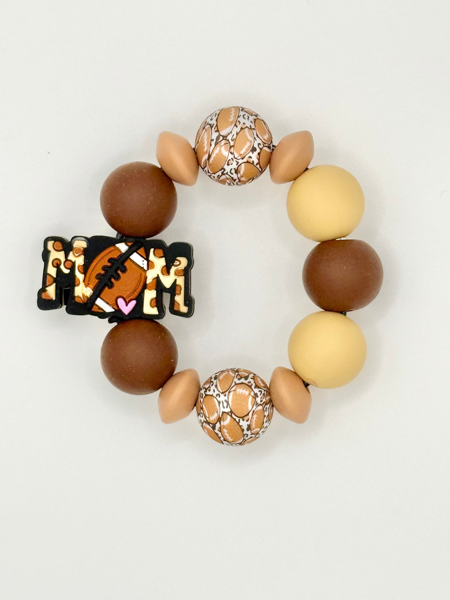 Football Mom - Cup Charm