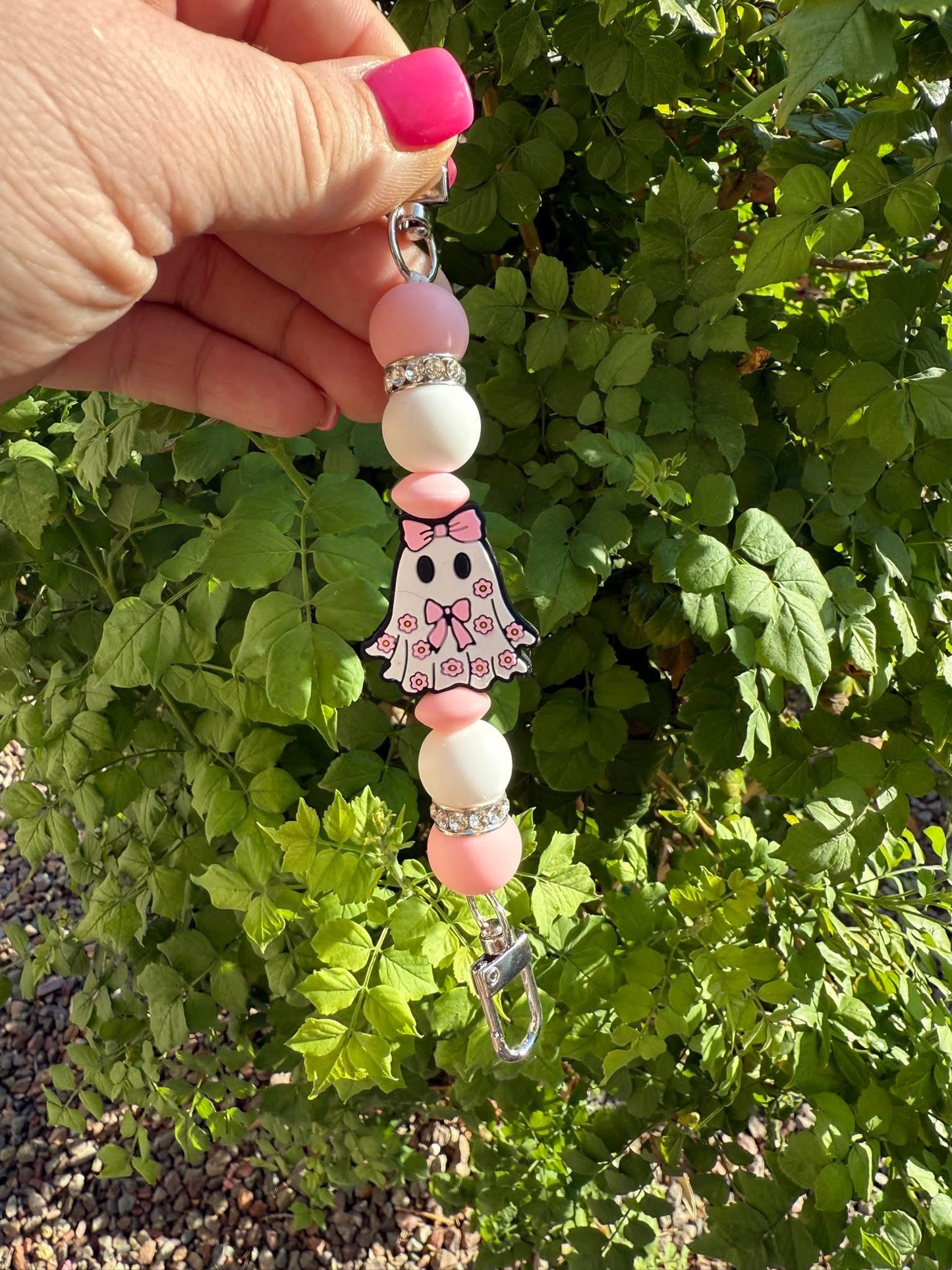 Pink Ghost - Kindle Strap