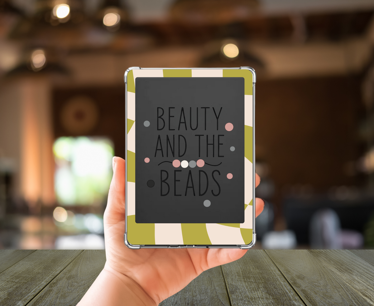 Wavy Checkerboard - Kindle Skin