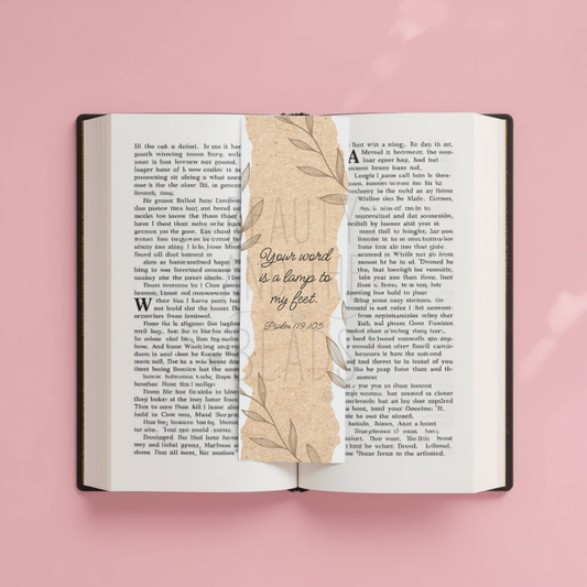 Your Word Is A Lamp - Bookmark