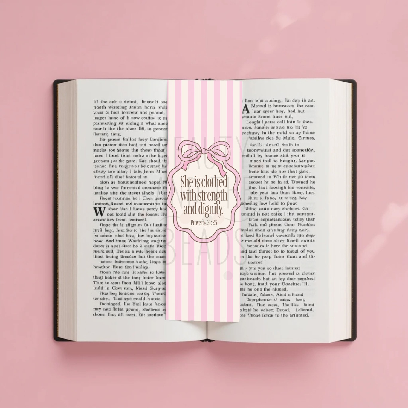 She Is Clothed - Bookmark