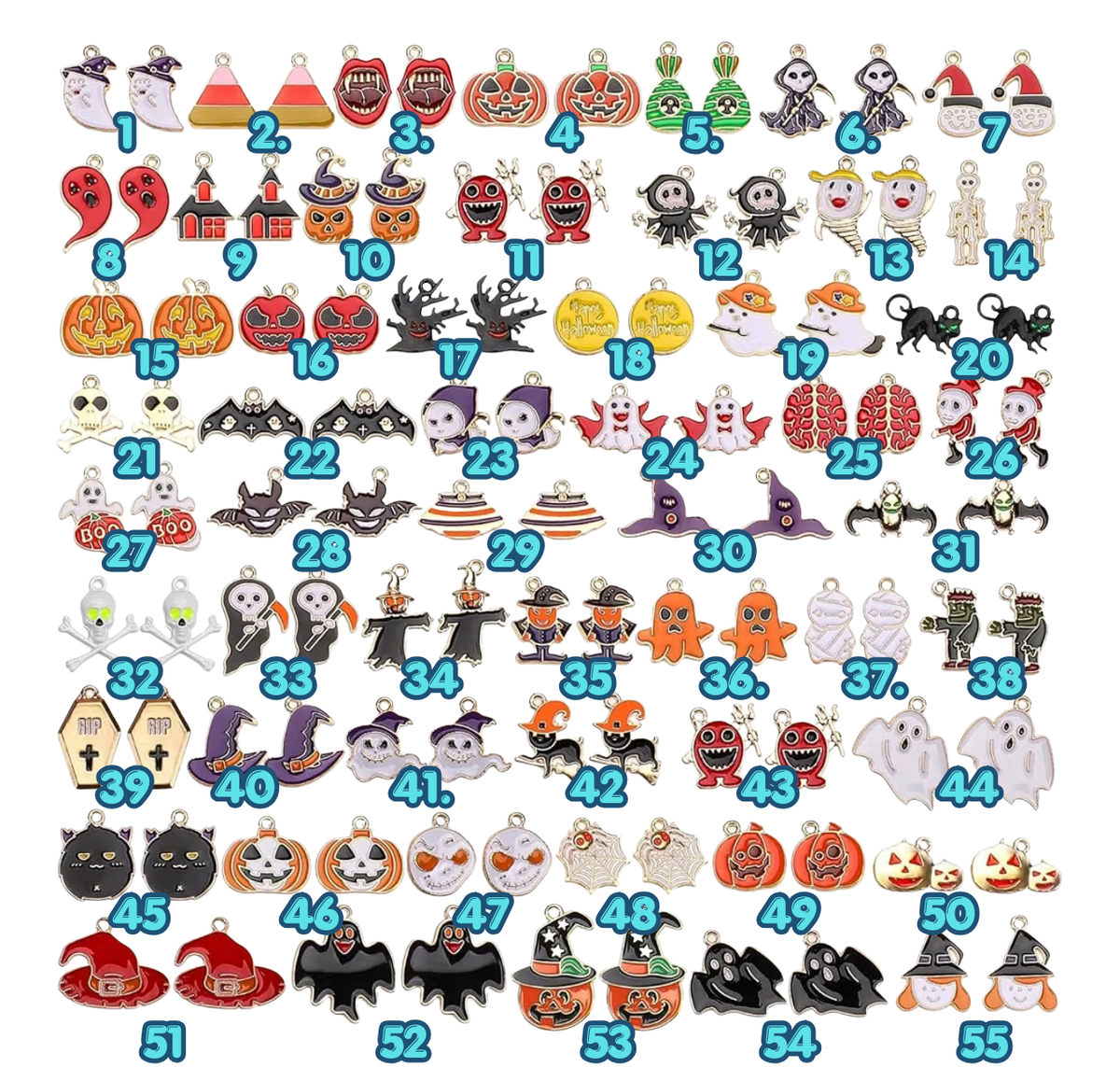 Halloween 1 - Dust Plugs/Charms