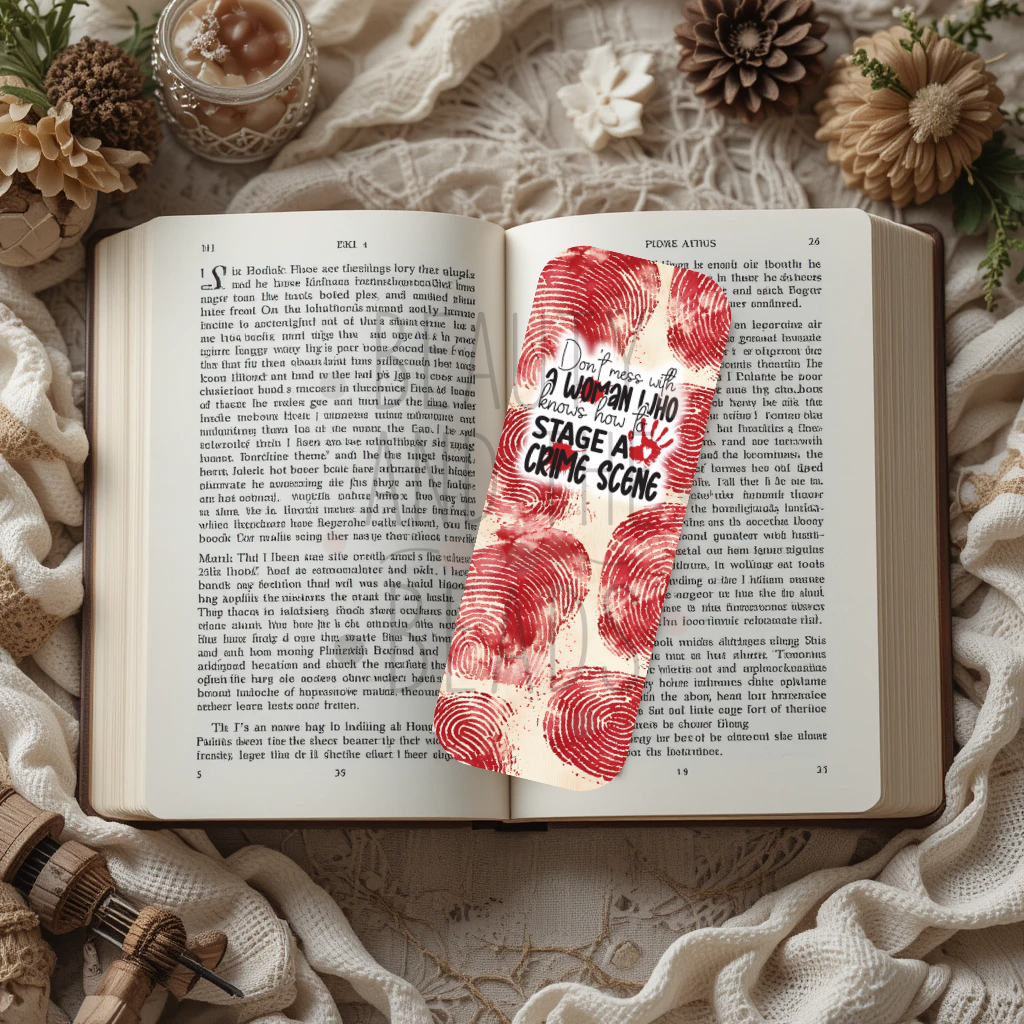 Stage A Crime Scene - Bookmark
