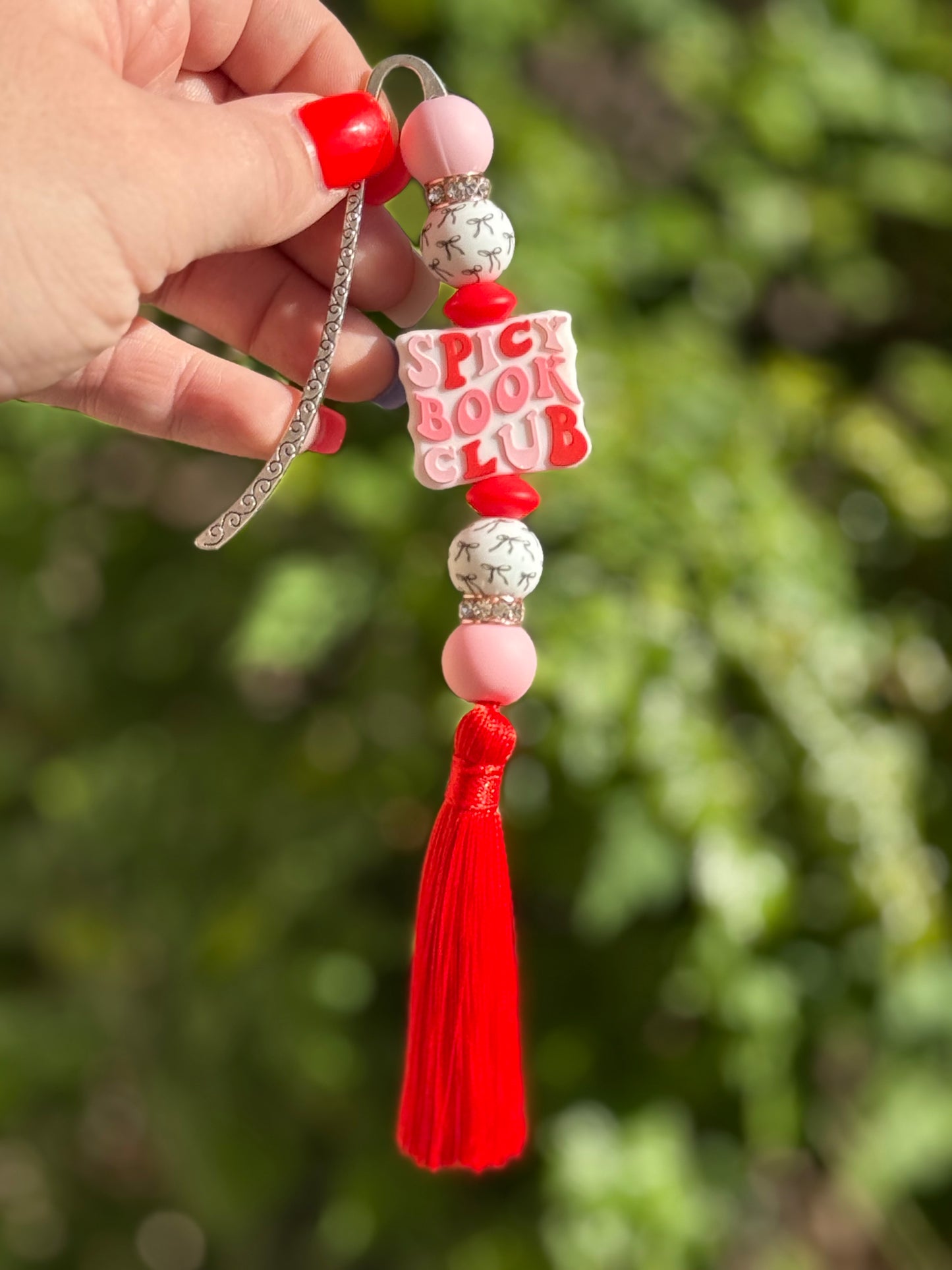 Spicy Book Club - Bookmark