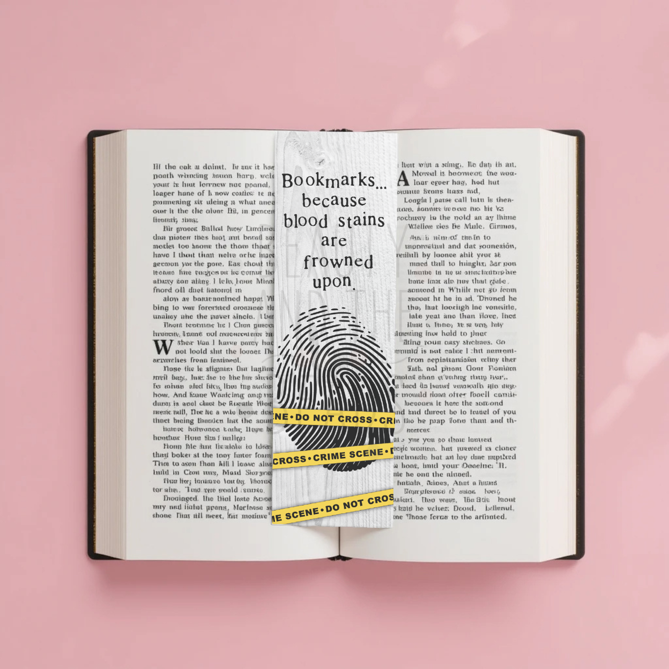 Blood Strains Are Frowned Upon - Bookmark