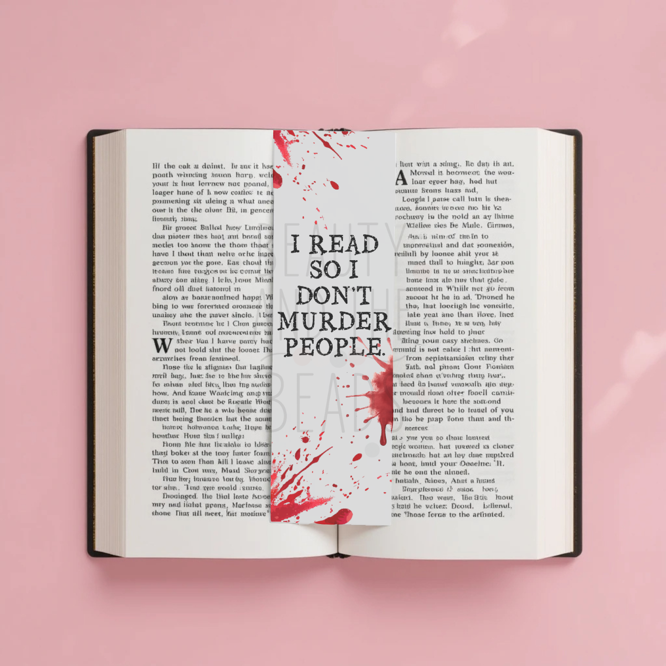 Don't Murder People - Bookmark