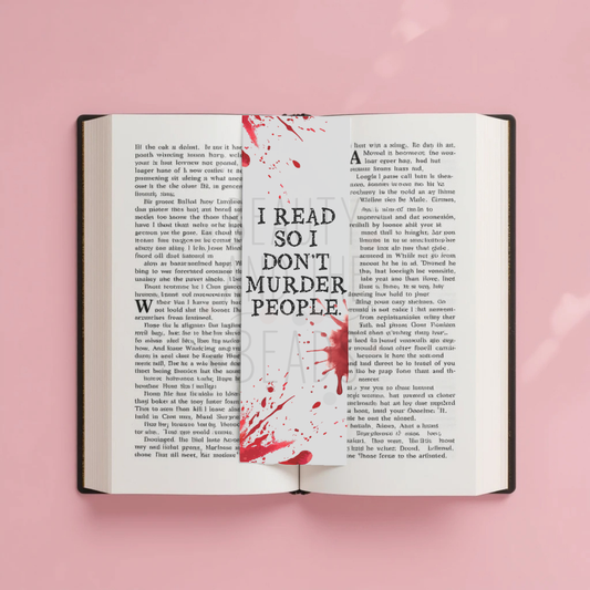 Don't Murder People - Bookmark