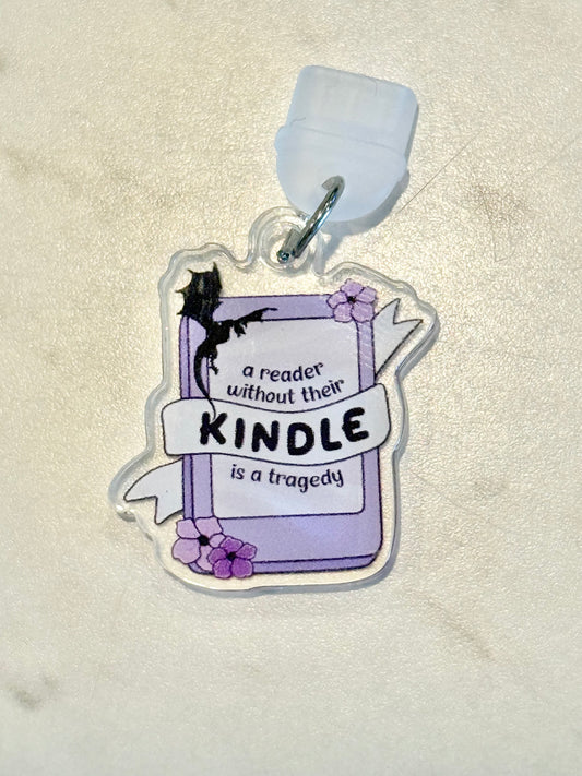 A Reader Without Their Kindle - Dust Plug