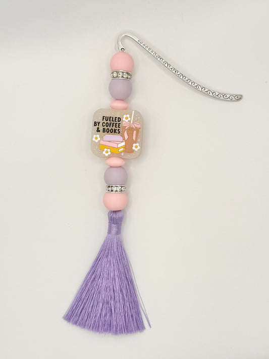 Fueled By Coffee & Books - Bookmark