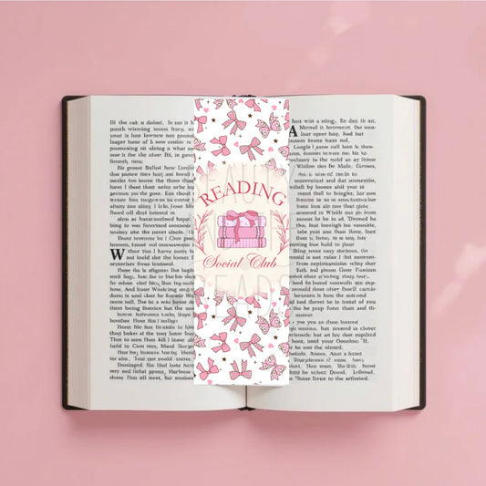 Reading Social Club - Bookmark