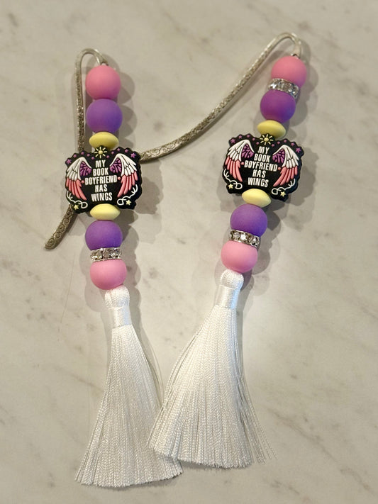 My Book Boyfriend Has Wings - Bookmark