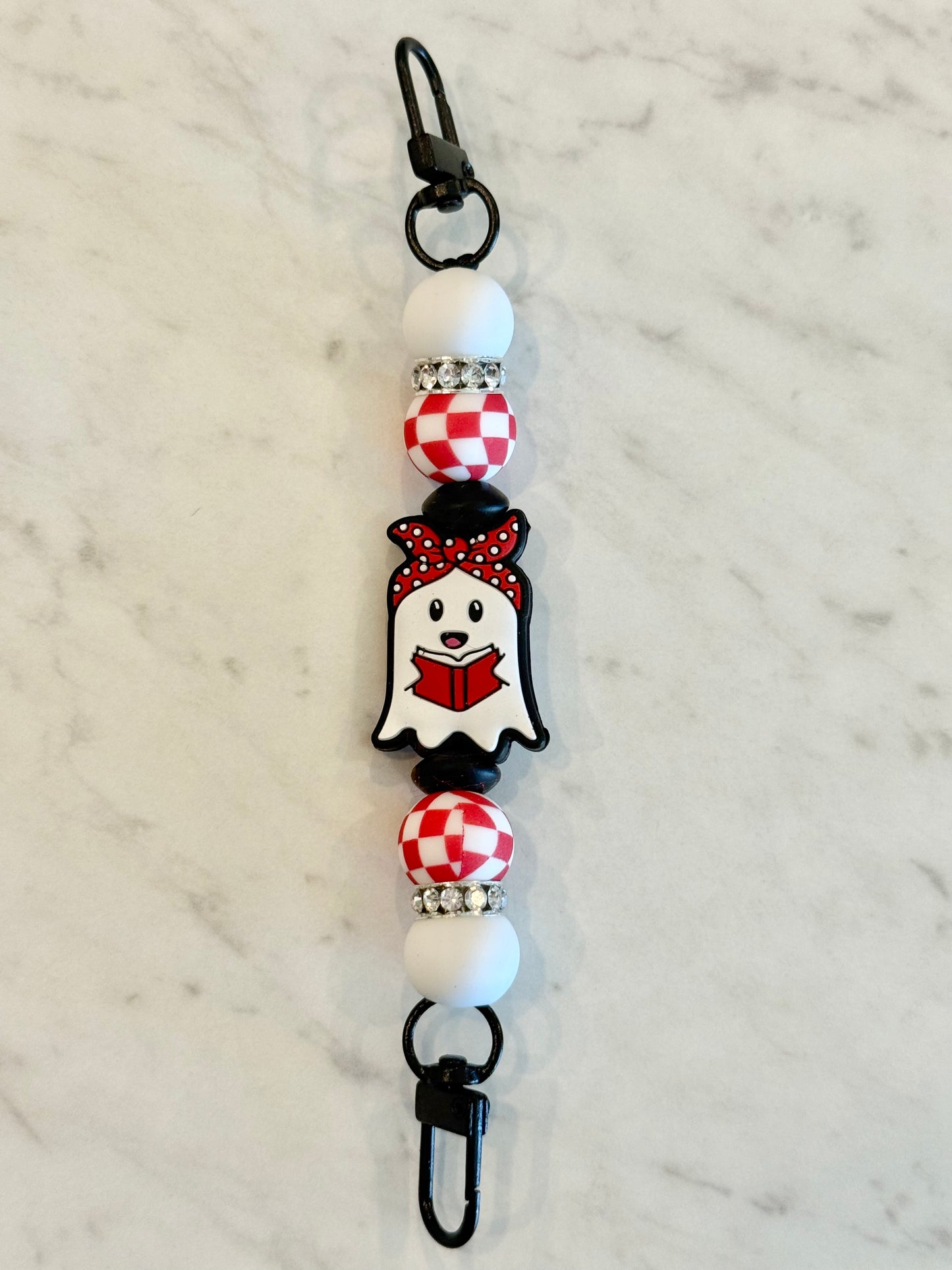 Polka Dot Boo-k Lover - Kindle Strap