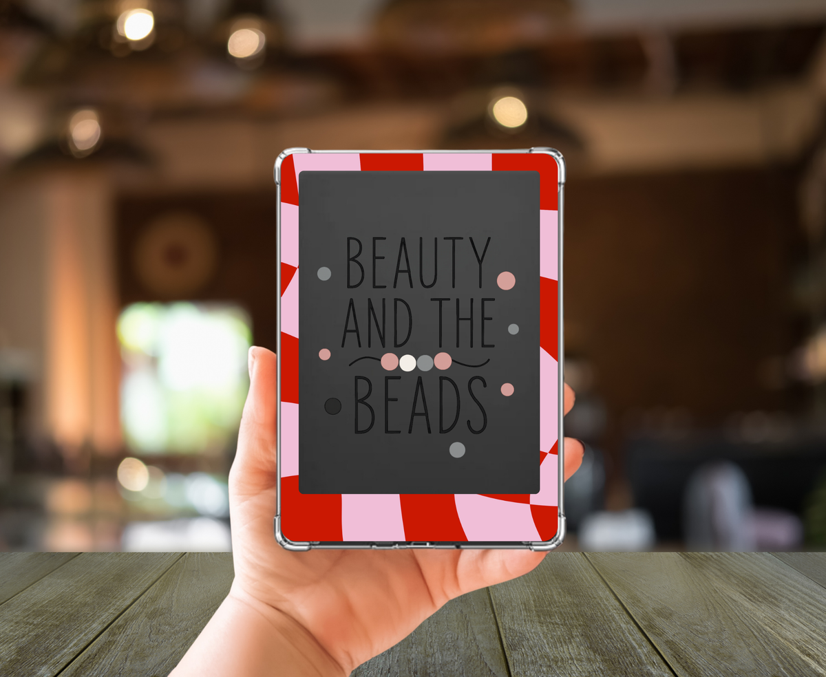 Wavy Checkerboard - Kindle Skin